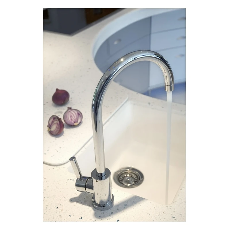 Abode Atlas Single Lever Kitchen Mixer Tap Chrome 4 Abode Atlas Single Lever Kitchen Mixer Tap Chrome - Image 2