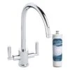 Abode Atlas Monobloc Aquifier Kitchen Filter Tap Chrome -Home Bathroom abode at2003