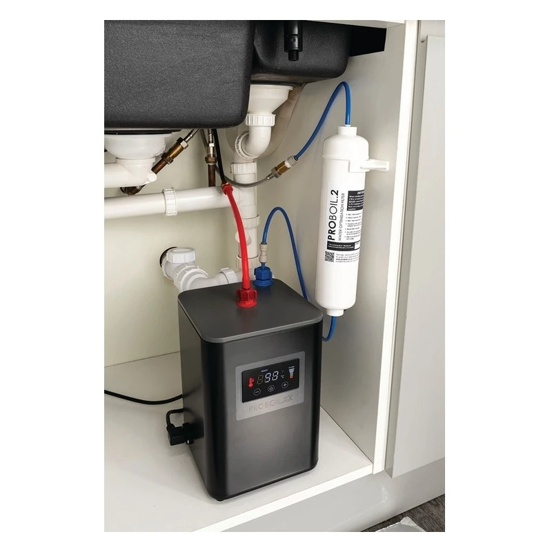 Abode Propure 4 IN 1 Swan Spout Kitchen Tap Brushed Nickel 5 Abode Propure 4 IN 1 Swan Spout Kitchen Tap Brushed Nickel - Image 3