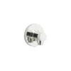 Aqualisa Axis Shower Head Push Fit Wall Outlet Chrome -Home Bathroom aqualisa 254806