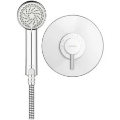 Aqualisa Siren Exposed Thermo Valve & 90mm Harmony Head