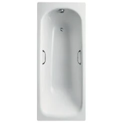 Armitage Shanks Sandringham 21 Steel Bath 170×70 Anti Slip S1838