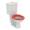 Armitage Shanks Contour 21 Schools 355 Close Coupled Toilet, Red Seat 2 Armitage Shanks Contour 21 Schools 355 Close Coupled Toilet, Red Seat -Home Bathroom armitage shanks s304701 s306401 s4059gq