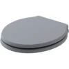 Bayswater Plummett Grey Porchester Traditional Toilet Seat -Home Bathroom bayswater bayf156