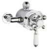 Bayswater Dual Thermostatic Exposed Valve With White Indices 2 Bayswater Dual Thermostatic Exposed Valve With White Indices -Home Bathroom bayswater bays191