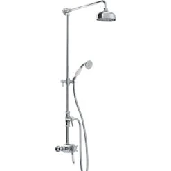 Bristan 1901 Exposed Shower Valve With Diverter & Rigid Riser