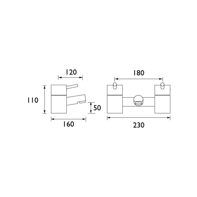 Bristan Prism Bath Filler 4 Bristan Prism Bath Filler - Image 2