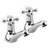 Bristan Regency Basin Taps Chrome -Home Bathroom bristan r12c