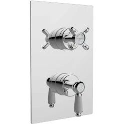 Bristan Renaissance 2 Recessed Dual Control Shower With Diverter