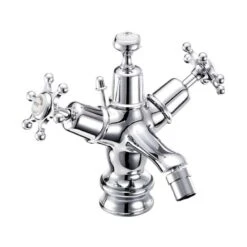 Burlington Birkenhead Regent Bidet Mixer With Pop-Up Waste