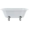 Burlington Windsor 150cm Double Ended Bath With Luxury Feet -Home Bathroom burlington e4 l1c