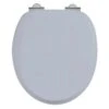 Burlington Classic Grey Soft Close Toilet Seat -Home Bathroom burlington s46