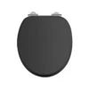 Burlington Matt Black Soft Close Toilet Seat -Home Bathroom burlington s48