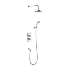 Burlington Trent Thermostatic Shower Valve With Handset & Rose