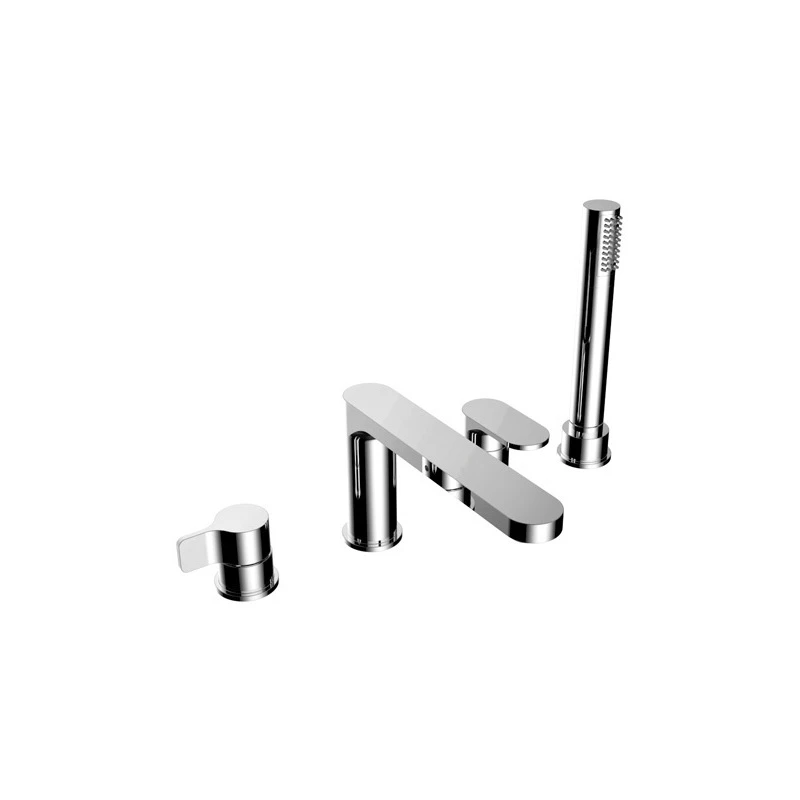 Cifial TH251 4 Hole Deck Bath Mixer Chrome 3 Cifial TH251 4 Hole Deck Bath Mixer Chrome