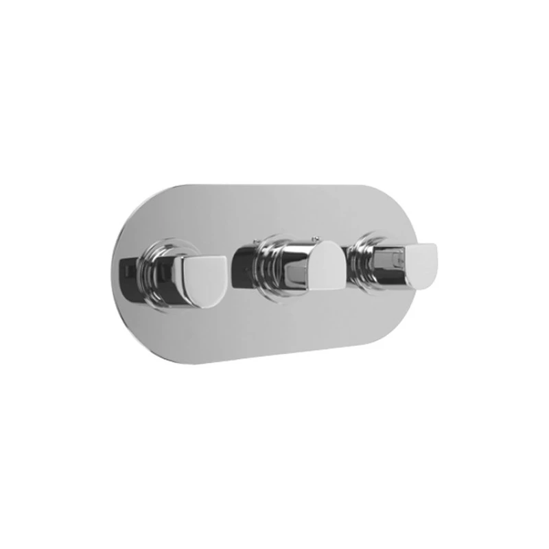 Cifial Emmie 3 Control Landscape Thermostatic Valve Chrome 3 Cifial Emmie 3 Control Landscape Thermostatic Valve Chrome