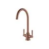Clearwater Alzira Mono Sink Mixer Brushed Copper -Home Bathroom clearwater alzbc