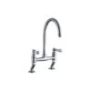 Clearwater Dephini Bridge Sink Mixer Chrome -Home Bathroom clearwater de3cp