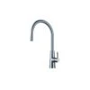 Clearwater Titania Mono Sink Mixer With Stainless Steel -Home Bathroom clearwater ti2ss