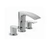 Essential Mantaro 3 Hole Bath Filler Chrome -Home Bathroom essential et1403