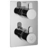 Flova Essence Slim Square 3 Outlet Shower Trim Kit Only -Home Bathroom flova es3 trim