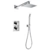 Flova Str8 Thermostatic 2 Outlet Shower Set -Home Bathroom flova st2pk1