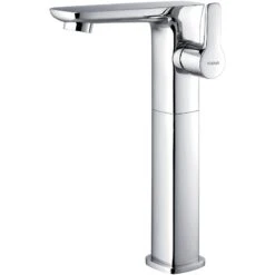 Flova Urban Tall Single Lever Basin Mixer With Clicker Waste