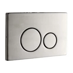 Frontline Iso Flush Plate Brushed Steel