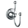 Frontline Holborn Double Robe Hook -Home Bathroom frontline lmhab301