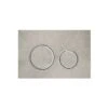 Geberit Sigma21 Metal Dual Flush Plate Chrome/Concrete -Home Bathroom geberit 115884jv1