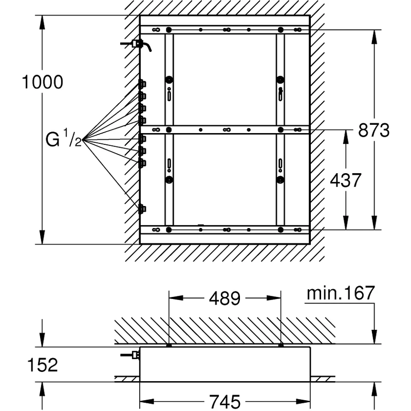 Grohe Roughing-In Set 26376001 5 Grohe Roughing-In Set 26376001 - Image 3