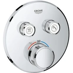 Grohe Smartcontrol Thermostat With 2 Valves 29119