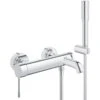 Grohe Essence Single-Lever Bath/Shower Mixer 1/2″ 33628 Chrome -Home Bathroom grohe 33628001