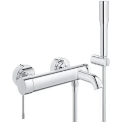 Grohe Essence Single-Lever Bath/Shower Mixer 1/2″ 33628 Chrome