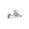 Grohe Lineare Single-Lever Bath/Shower Mixer Tap 33849 Steel -Home Bathroom grohe 33849dc1