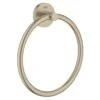 Grohe Essentials Towel Ring 40365 Brushed Nickel -Home Bathroom grohe 40365en1