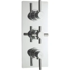Hudson Reed Tec Pura Triple Thermostatic Valve With Diverter