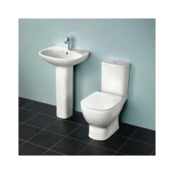 Ideal Standard Tesi Toilet With 4/2.6 Litre Cistern & Standard Seat -Home Bathroom ideal standard t356401 t356901 t352801 5