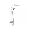 Inta Kiko Deluxe Thermostatic Shower With Telescopic Riser -Home Bathroom inta kk10036cp
