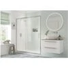 Refresh Dove Framed 1100mm Sliding Shower Door -Home Bathroom iona ftdi101451