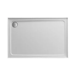 Just Trays Fusion 800x700mm Rectangular Shower Tray 4 Upstands -Home Bathroom just trays f870140 3