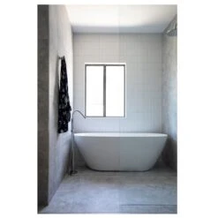 Meir Round Freestanding Bath Spout & Hand Shower Polished Chrome -Home Bathroom meir mb09 c 5