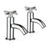 Mira Revive Basin Pillar Taps -Home Bathroom mira 2 1819 002