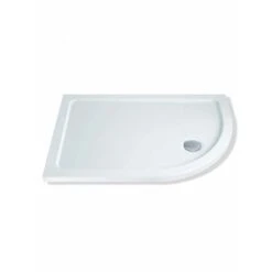 MX Elements 1300 X 760mm Offset Quadrant Right Hand Shower Tray