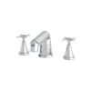 Perrin & Rowe Deco 3 Hole Bath Filler, Cross -Home Bathroom perrin rowe 3159cp
