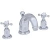 Perrin & Rowe 3 Hole Crosshead Basin Set High Neck Spout Chrome -Home Bathroom perrin rowe 3701cp