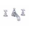 Perrin & Rowe 3 Hole Bath Set Low Spout Crosshead Handles Nickel -Home Bathroom perrin rowe 3736ni