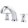 Perrin & Rowe 7″ 4 Hole Bath Set With Lever Handles Pewter -Home Bathroom perrin rowe 3856pf