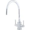 Perrin & Rowe Orbiq Sink Mixer With C Spout Nickel -Home Bathroom perrin rowe 4212ni