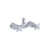 Perrin & Rowe 2 Handle Crosshead Shower Mixer Up Outlet Pewter -Home Bathroom perrin rowe 5513pf